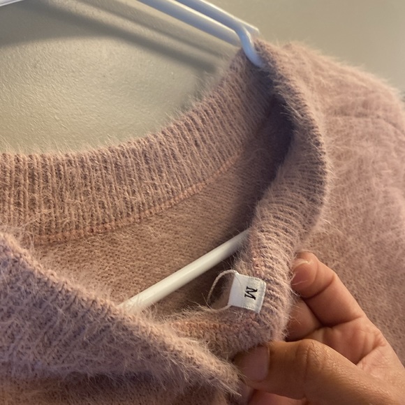 NEW with tags baby pink chunky sweater - Picture 4 of 4